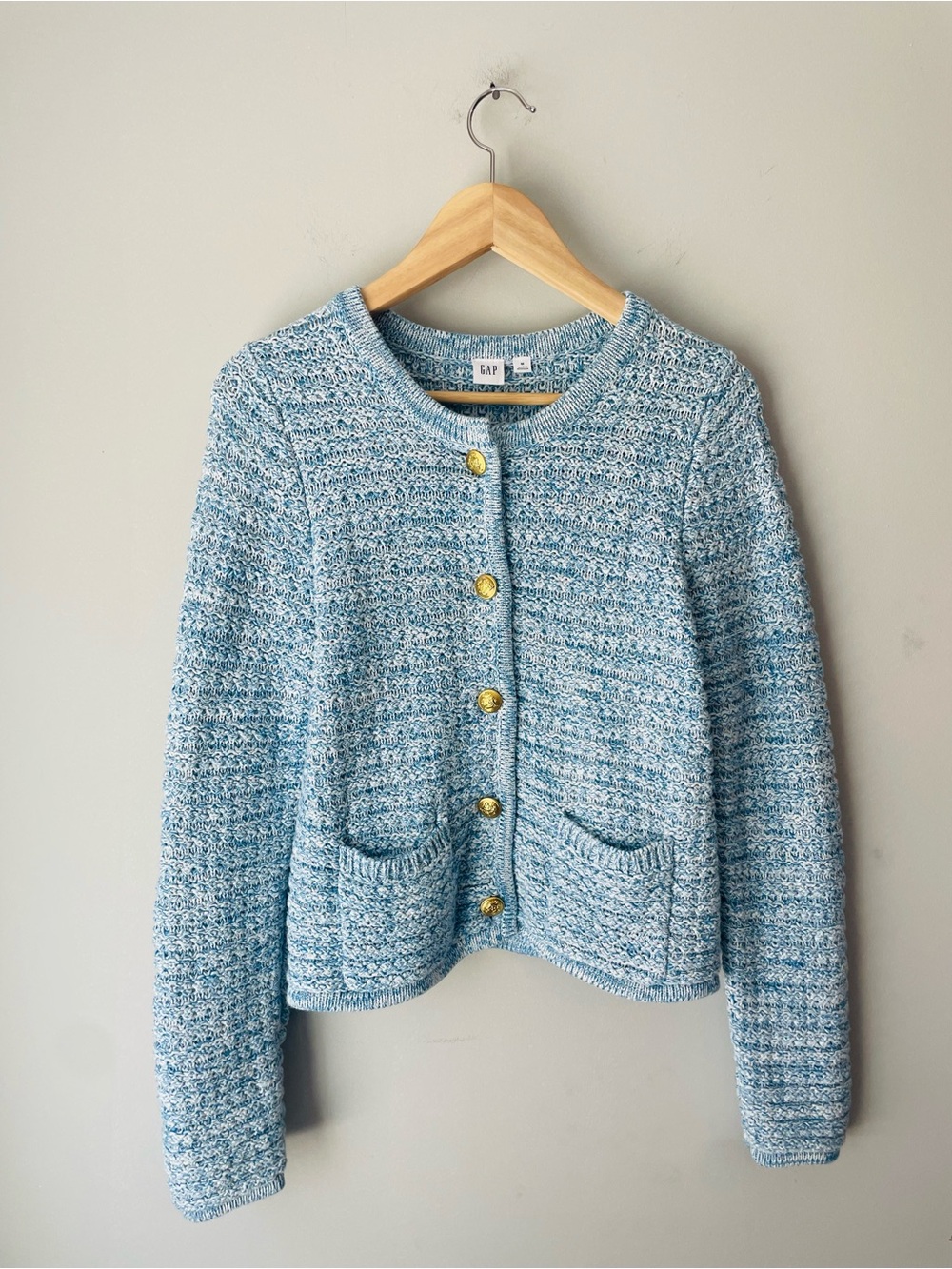 GAP Cotton Blazer Cardigan